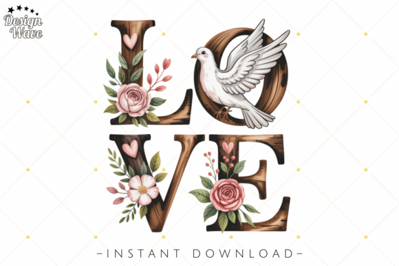 Bible Love Holy Spirit Dove PNG T-Shirt Designs