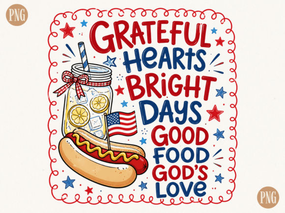Grateful Hearts Bright Days PNG Faith