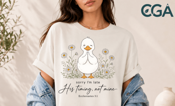 Praying Duckling Cottagecore PNG: T-Shirt Designs & Brand Asset Review