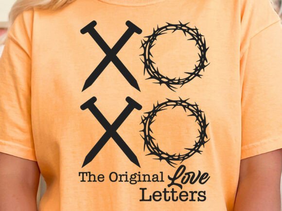 XOXO the Original Love Letters Svg Png for T-Shirt Designs